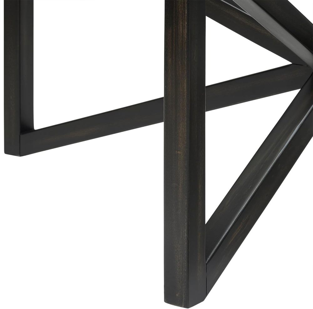 Glass Coffee Table, Wood Coffee Tables for Living Room, 46.4'' Modern Oval Coffee Table, Modern Side Table Living Room Furniture, Mid Century with Tempered Glass Top (46.5''Oval)