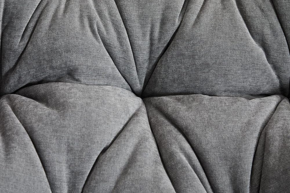 SZLIZCCC Oversized Papasan Chair, Chenille 360° Swivel Living Room Chair Lounge Chair with Soft Thick Cushion & Sturdy Base, Modern Upholstered Barrel Chair Lazy Chair for Bedroom (Dark Grey)