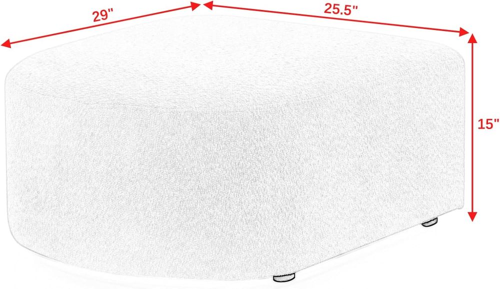 SZLIZCCC L-Shaped Sectional Sofas, U-Shaped Sectional Sofas, Sectional Sofas, DIY Sectional Sofas, Living Room Chaise Lounge Sofas, Ring Yarn Fabrics for Living Room Home Theaters (Beige***)