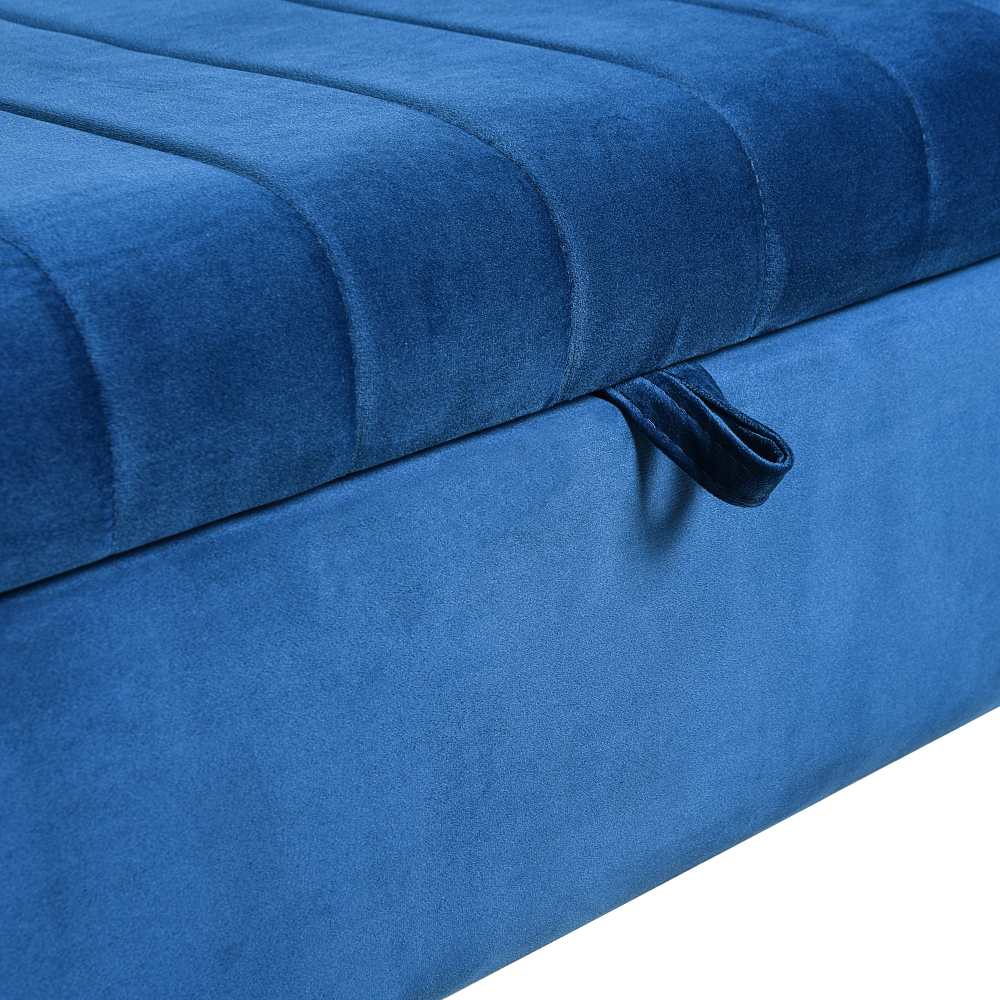 48'' Storage Ottoman Bench, Bench with Storage, for Entryway, Bedroom, Living Room