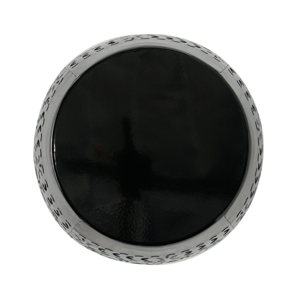 12INCH Rounded METAL FRAME LACE CUT SIDE TABLE – Perfect for Sofa, Hallway & More!