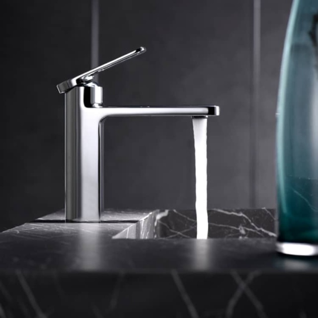Chrome zorn basin mixer tap – F51001-1