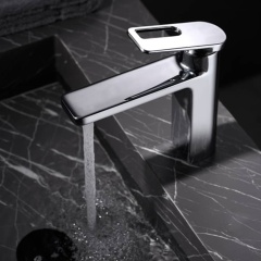 Chrome zorn basin mixer tap – F51001-1