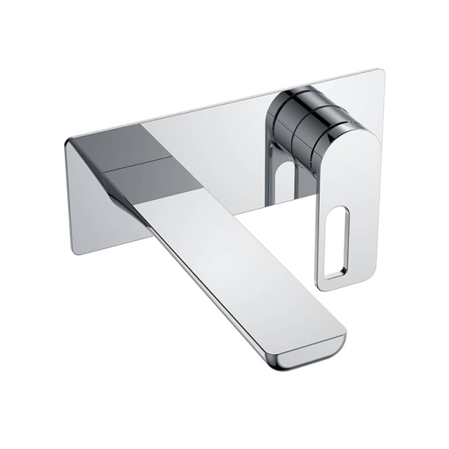 Chrome ZORN tall wash basin mixer tap – F51003-1
