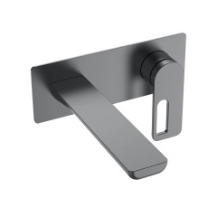 Chrome ZORN tall wash basin mixer tap – F51003-1