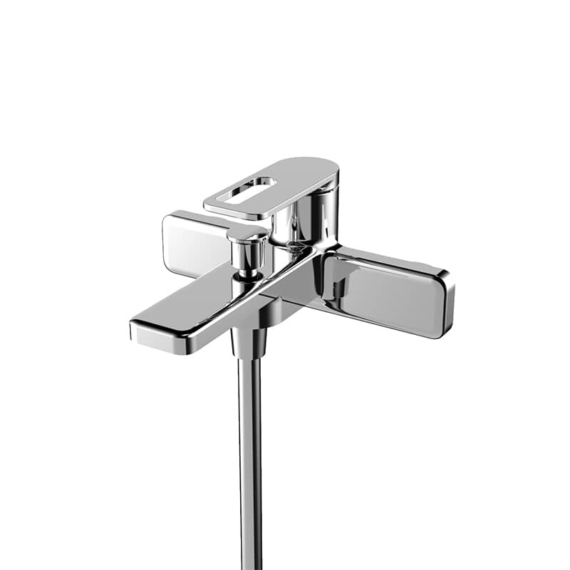 Chrome zorn bathtub and shower mixer faucet – F54001-1