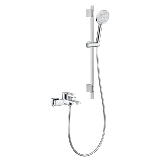 Chrome zorn shower mixer faucet with Lifting rod shower– F54001-B-1