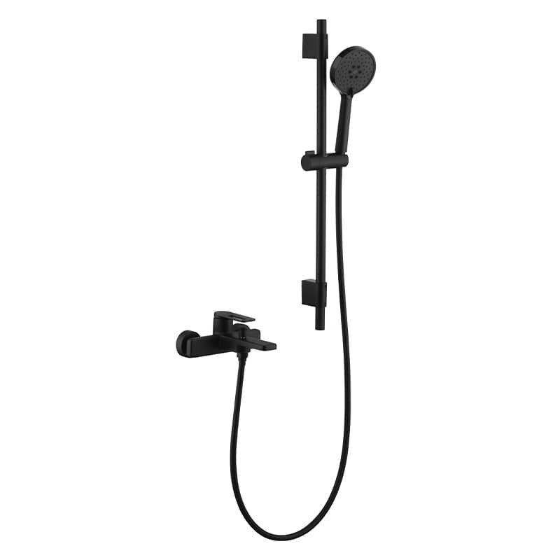 Chrome zorn shower mixer faucet with Lifting rod shower– F54001-B-1