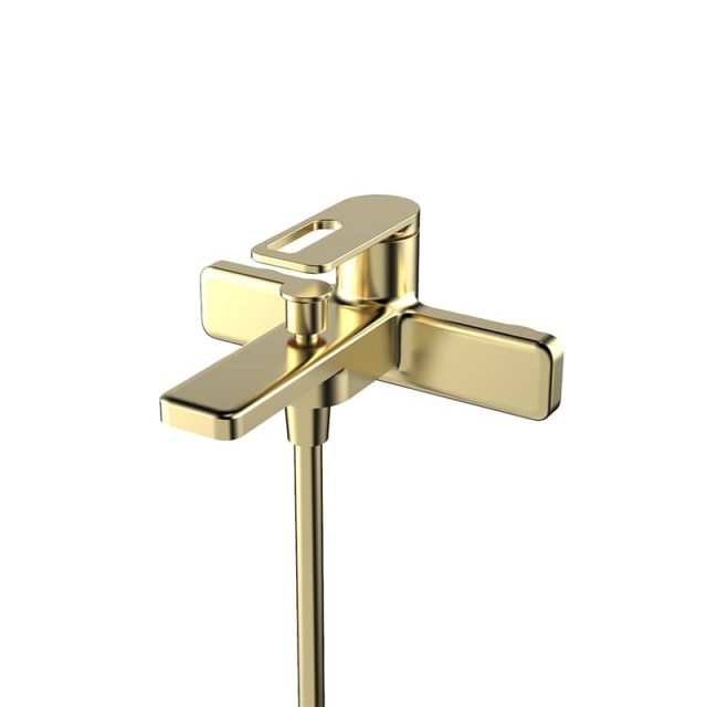 Chrome zorn bathtub and shower mixer faucet – F54001-1