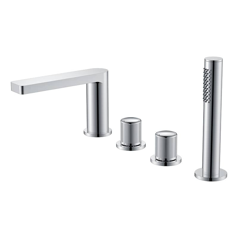 Chrome zorn bathtub and shower mixer faucet – F54009-1