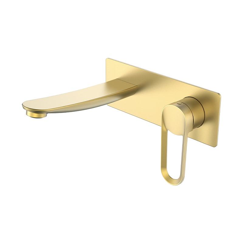 Chrome sunrise series wall mounted basin mixer tap – F51006-1