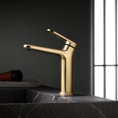 Chrome sunrise series basin mixer tap – F51004-1