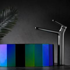 Chrome sunrise series basin mixer tap – F51004-1