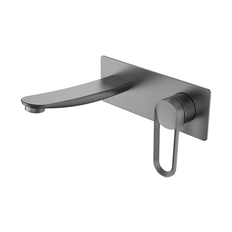 Chrome sunrise series wall mounted basin mixer tap – F51006-1
