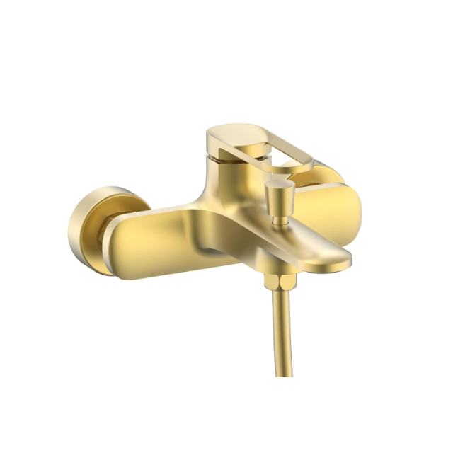 Chrome sunrise bathtub and shower mixer faucet – F54002-1