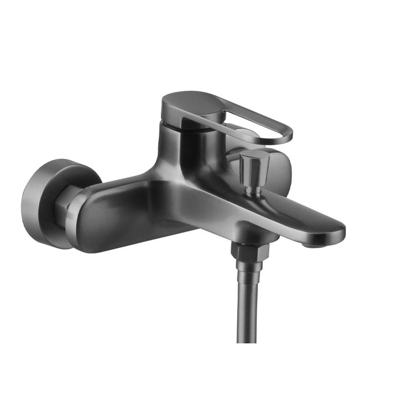Chrome sunrise bathtub and shower mixer faucet – F54002-1