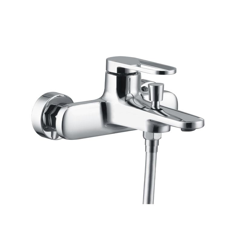 Chrome sunrise bathtub and shower mixer faucet – F54002-1