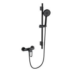 Chrome sunrise shower mixer faucet with Lifting rod shower– F53002-B-1
