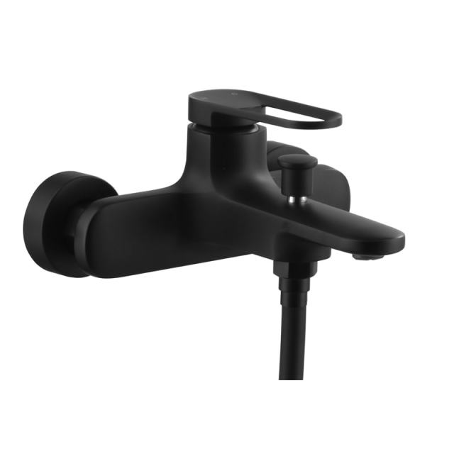 Chrome sunrise bathtub and shower mixer faucet – F54002-1