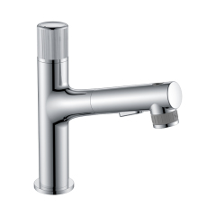 New design countertop brass 360 rotary brass mixer new design tap single hole modern bathroom water basin faucet