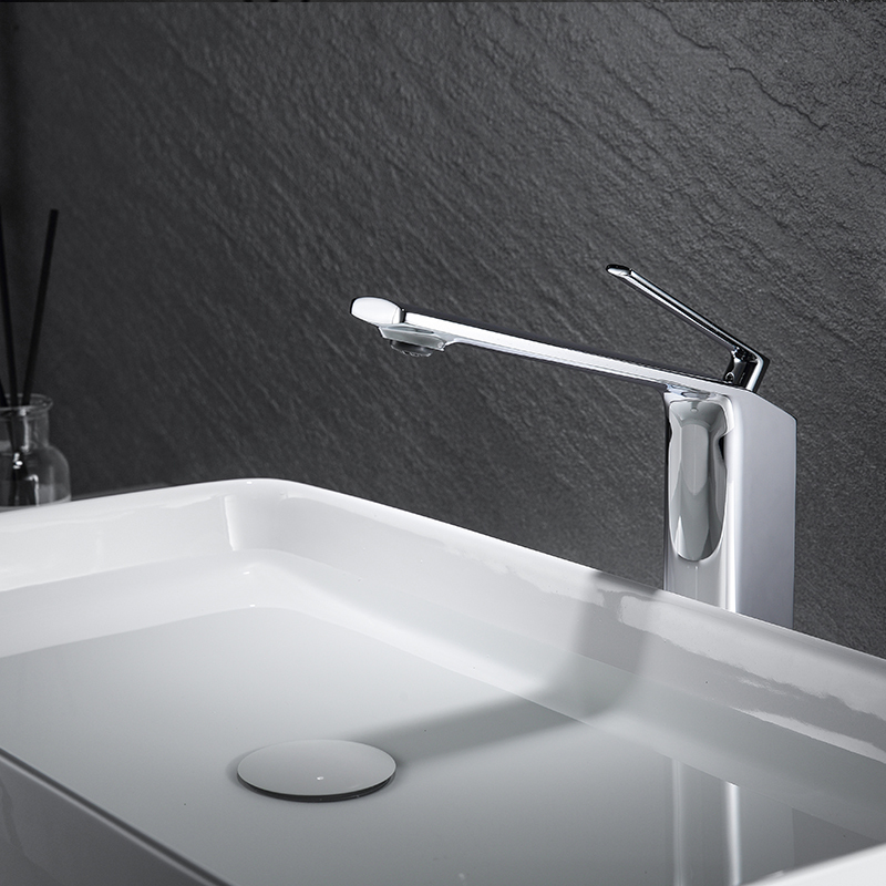 Brass mixer Basin faucet modern Latest Design Single Hole Bathroom Faucet luxury Tap washroom