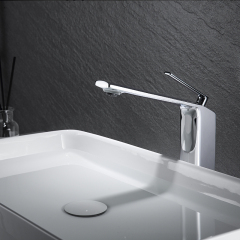 Brass mixer Basin faucet modern Latest Design Single Hole Bathroom Faucet luxury Tap washroom