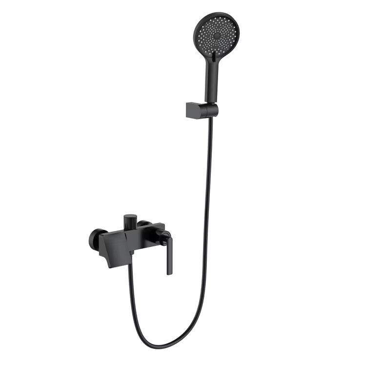 Luxury Bath Chrome With Hose Handheld Water Saving High Pressure Shower Head Bathtub Mixer Shower Faucet