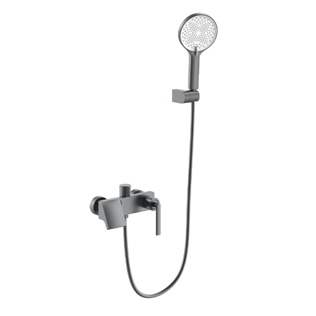 Luxury Bath Chrome With Hose Handheld Water Saving High Pressure Shower Head Bathtub Mixer Shower Faucet