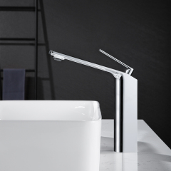 Brass mixer Basin faucet modern Latest Design Single Hole Bathroom Faucet luxury Tap washroom