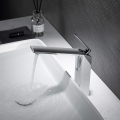 Brass mixer Basin faucet modern Latest Design Single Hole Bathroom Faucet luxury Tap washroom
