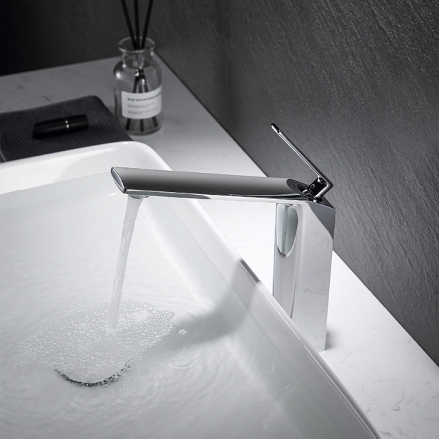 Brass mixer Basin faucet modern Latest Design Single Hole Bathroom Faucet luxury Tap washroom