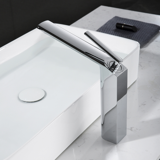 Brass mixer Basin faucet modern Latest Design Single Hole Bathroom Faucet luxury Tap washroom