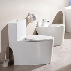 Siphon one piece toilet UF seat cover ceramic sanitary ware