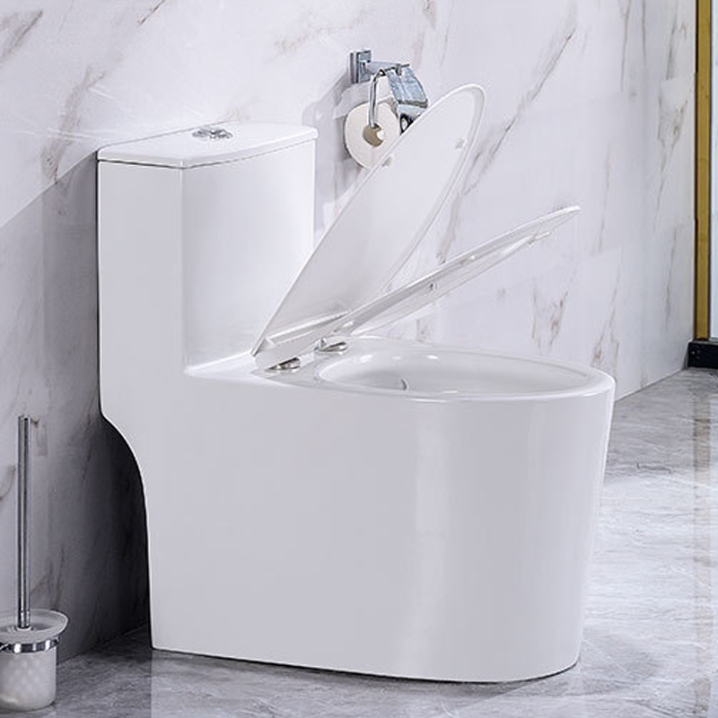 Siphon one piece toilet UF seat cover ceramic sanitary ware
