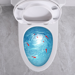 Siphon one piece toilet UF seat cover ceramic sanitary ware