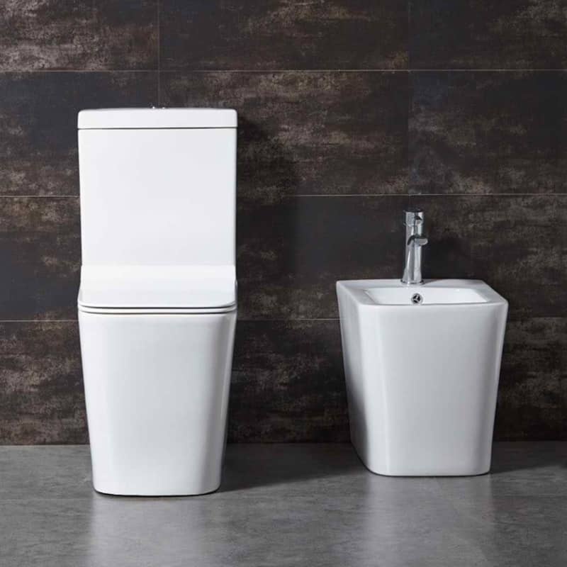 Washdown one piece toilet（Ultra-thin cover）