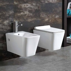 Washdown floor mounted toilet
