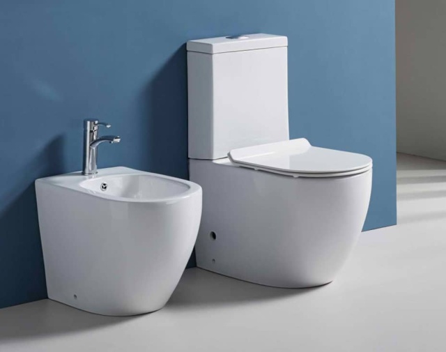 Washdown two-pieces toilet