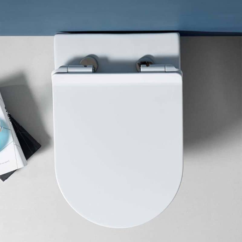 Washdown floor mounted toilet（Ultra-thin cover）