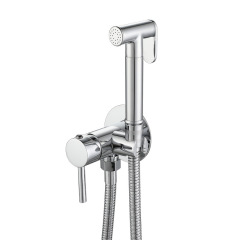 Hot And Cold Toilet Shattaf bidet prayer （Chrome）