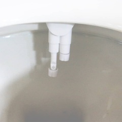 Ultra Thin Double Nozzles Cold Water Left Hand Bidet Attachment