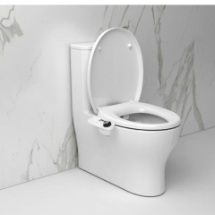 Ultra Thin Double Nozzles Cold Water Right Hand Bidet Attachment