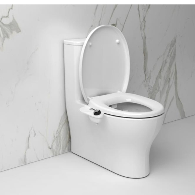 Ultra Thin Double Nozzles Cold Water Right Hand Bidet Attachment