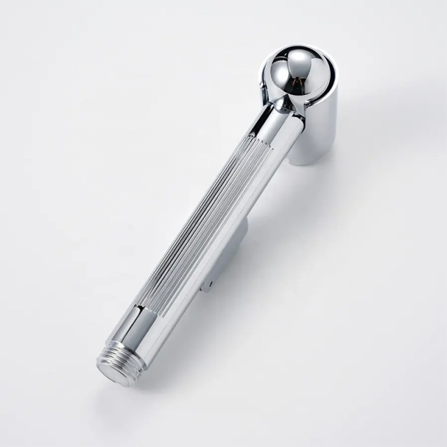 Chrome Plastic High Quality Bathroom Handheld Shattaf Shattaf Toilet Bidet Sprayer with Holder