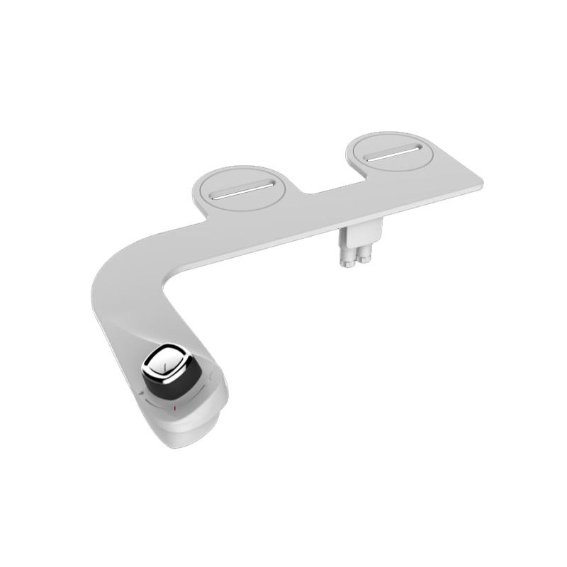 Ultra Thin Double Nozzles Cold Water Right Hand Bidet Attachment