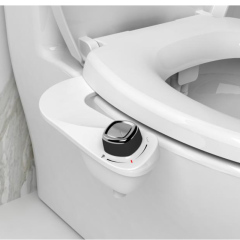 Ultra Thin Double Nozzles Cold Water Right Hand Bidet Attachment