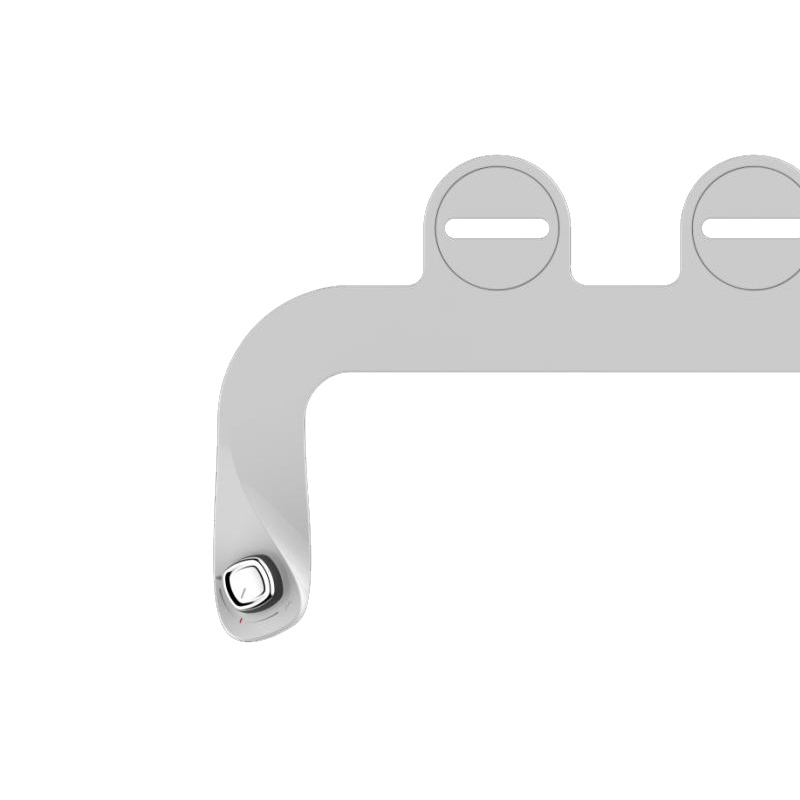 Ultra Thin Double Nozzles Cold Water Right Hand Bidet Attachment