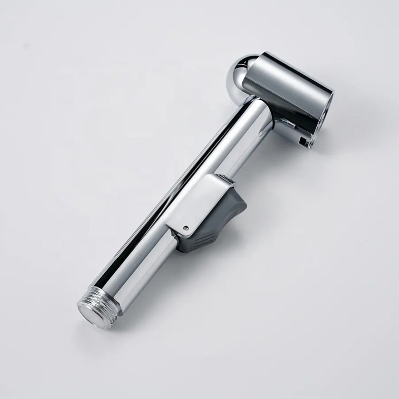 Chrome Plastic High Quality Bathroom Handheld Shattaf Shattaf Toilet Bidet Sprayer with Holder