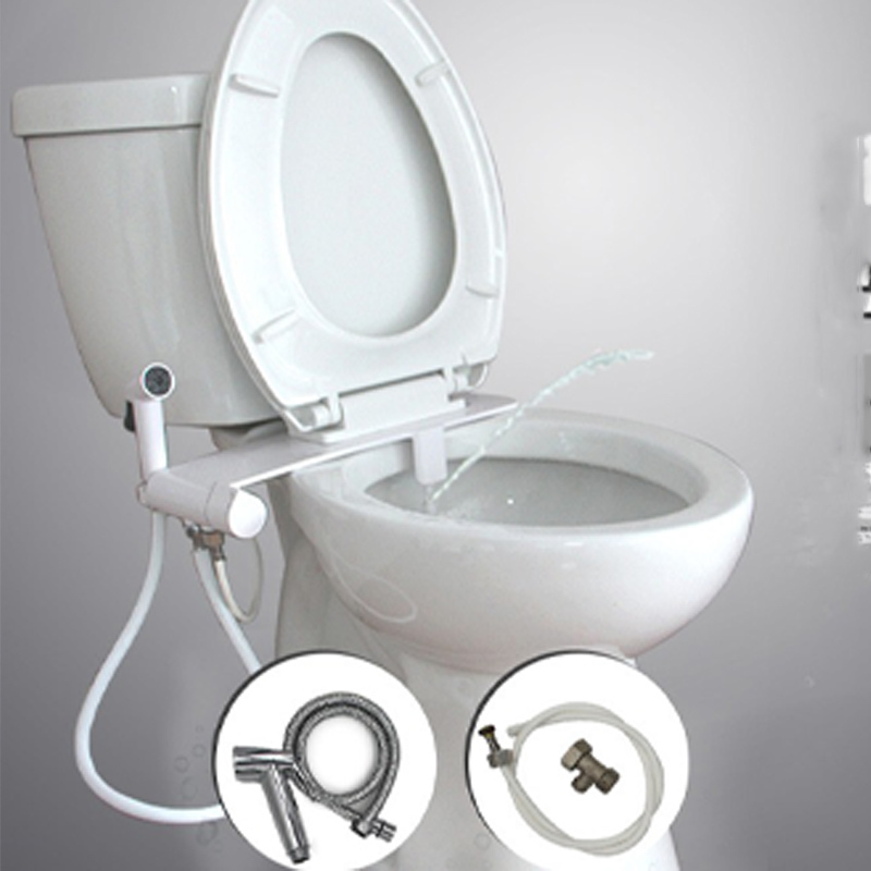 Single Nozzles Cold Water Left Hand Bidet Attachment With Shattaf