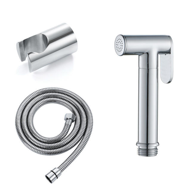 Bidet Toilet Spray Set Handheld Showers Stainless Steel Muslim Shattaf Bidet Taps Toilet Cleaning
